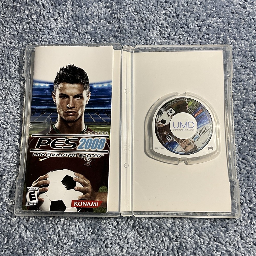 PSP GAME Pro Evolution Soccer 2008 PES Sony Playstation Portable. - Picture 5 of 7